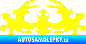 Samolepka Tetování 039 žlutá citron
