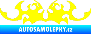 Samolepka Tetování 040 žlutá citron
