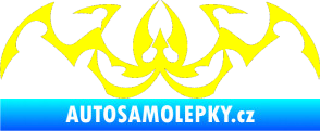 Samolepka Tetování 045 žlutá citron
