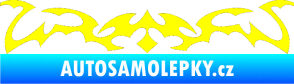 Samolepka Tetování 049 žlutá citron