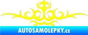 Samolepka Tetování 051 žlutá citron