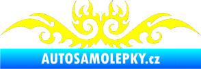 Samolepka Tetování 052 žlutá citron