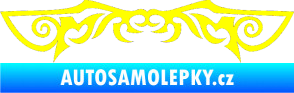 Samolepka Tetování 054 žlutá citron