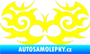 Samolepka Tetování 056 žlutá citron