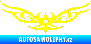 Samolepka Tetování 060 žlutá citron