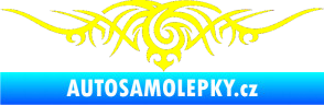 Samolepka Tetování 070 žlutá citron
