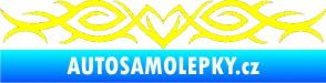 Samolepka Tetování 073 žlutá citron
