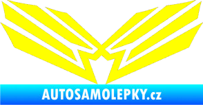 Samolepka Tetování 077 žlutá citron