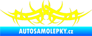 Samolepka Tetování 078 žlutá citron