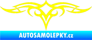 Samolepka Tetování 081 žlutá citron