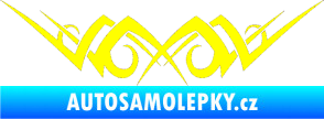 Samolepka Tetování 084 žlutá citron