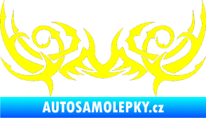 Samolepka Tetování 085 žlutá citron
