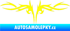 Samolepka Tetování 086 žlutá citron