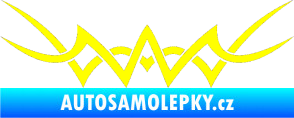 Samolepka Tetování 093 žlutá citron
