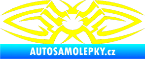 Samolepka Tetování 095 žlutá citron