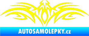 Samolepka Tetování 103 žlutá citron