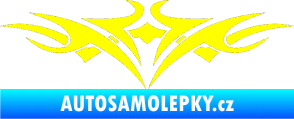 Samolepka Tetování 106 žlutá citron