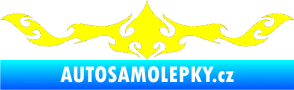 Samolepka Tetování 132 žlutá citron