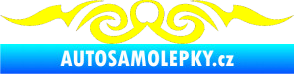 Samolepka Tetování 133 žlutá citron