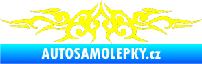 Samolepka Tetování 143 žlutá citron