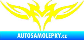 Samolepka Tetování 150 žlutá citron