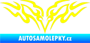 Samolepka Tetování 154 žlutá citron