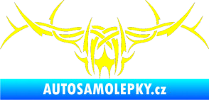 Samolepka Tetování 192 žlutá citron