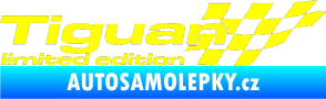 Samolepka Tiguan limited edition pravá žlutá citron