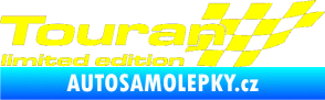 Samolepka Touran limited edition pravá žlutá citron