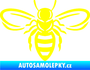 Samolepka Včela 002 žlutá citron