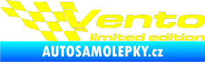 Samolepka Vento limited edition levá žlutá citron