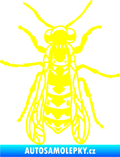 Samolepka Vosa 005 žlutá citron
