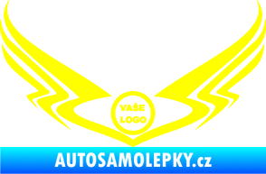Samolepka Znak Tetování 003 žlutá citron