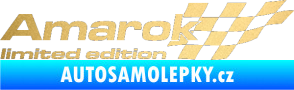 Samolepka Amarok limited edition pravá zlatá metalíza