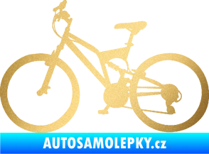 Samolepka Kolo 003 levá zlatá metalíza