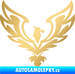 Samolepka Orlice 010 pravá zlatá metalíza