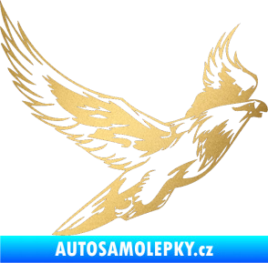Samolepka Predators 088 pravá zlatá metalíza