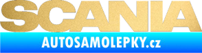 Samolepka Scania zlatá metalíza