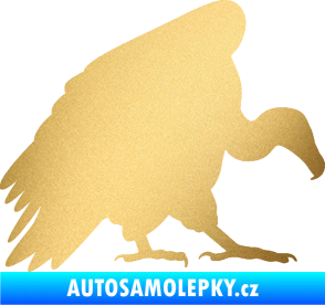 Samolepka Sup 001 pravá zlatá metalíza