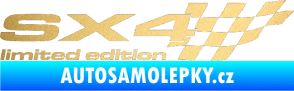 Samolepka SX4 limited edition pravá zlatá metalíza
