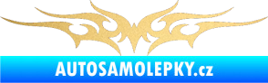 Samolepka Tetování 011 zlatá metalíza