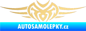 Samolepka Tetování 013 zlatá metalíza