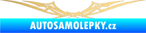 Samolepka Tetování 017 zlatá metalíza