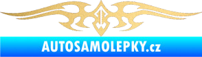 Samolepka Tetování 018 zlatá metalíza
