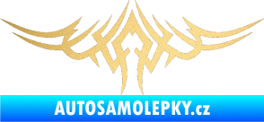 Samolepka Tetování 019 zlatá metalíza