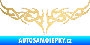 Samolepka Tetování 023 zlatá metalíza