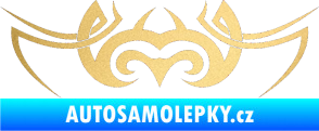 Samolepka Tetování 026 zlatá metalíza