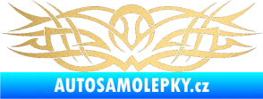 Samolepka Tetování 030 zlatá metalíza