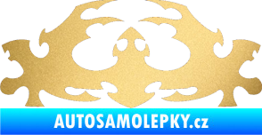 Samolepka Tetování 039 zlatá metalíza