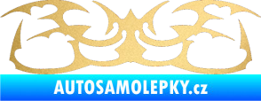 Samolepka Tetování 044 zlatá metalíza